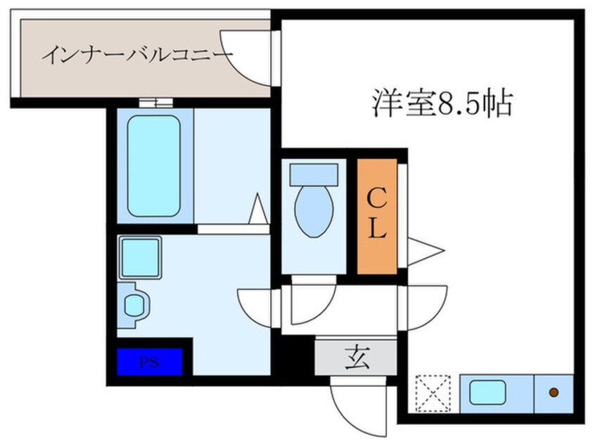 間取図 バウハウス御蔭