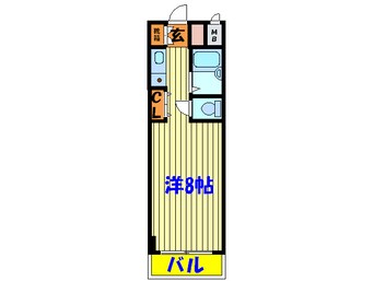 間取図 エクセルシオ－ル長田