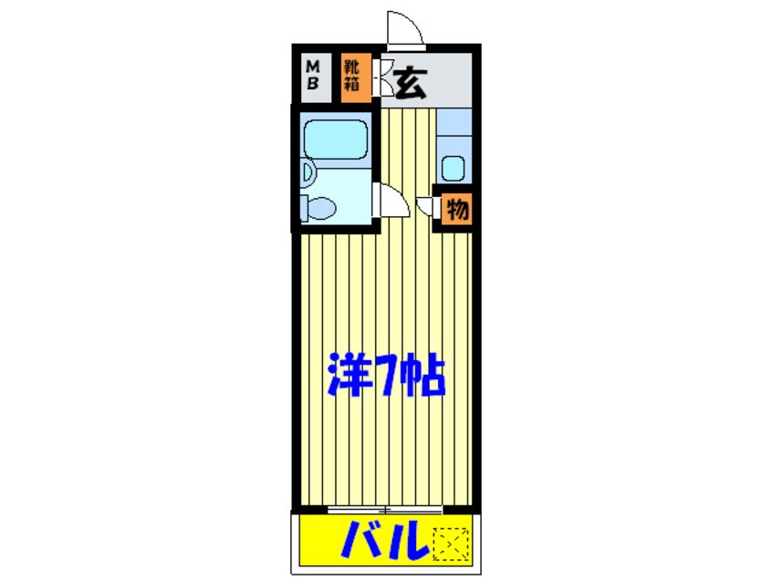 間取図 エクセルシオ－ル長田