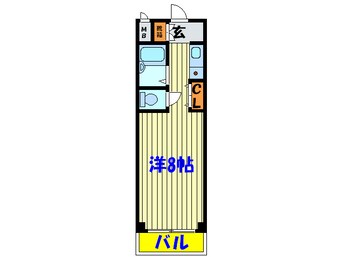 間取図 エクセルシオ－ル長田