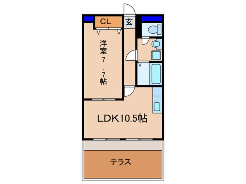 間取図 グラフィーネ槇島