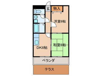 間取図 グラフィーネ槇島