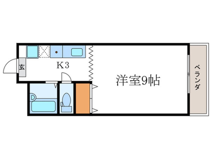 間取図 サンハイム橋本