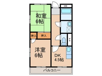 間取図 メゾン松之浜