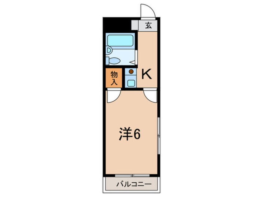 間取図 プチハウス天神町