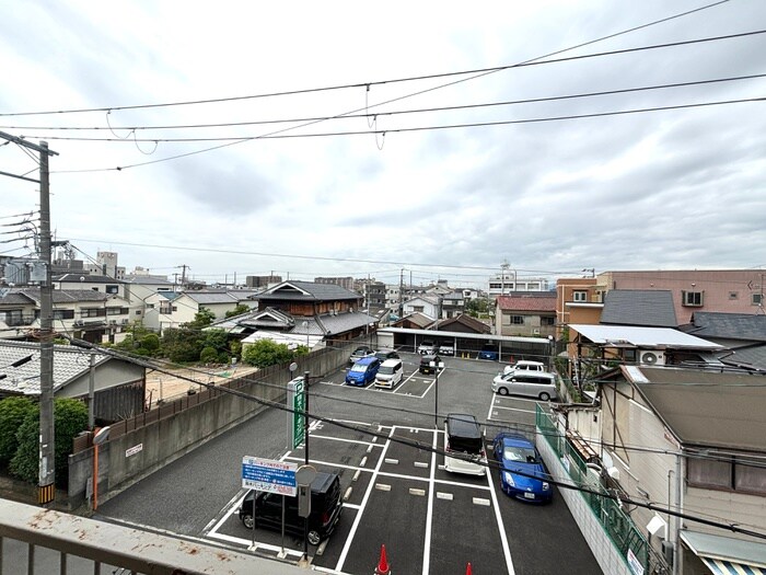 室内からの展望 豊中鈴木マンション