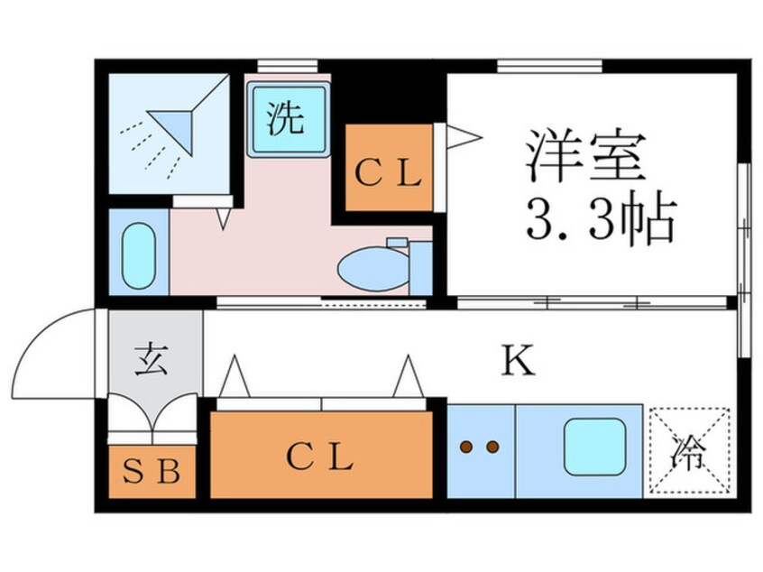 間取図 グレース京都二条