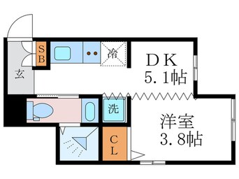 間取図 グレース京都二条