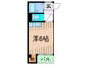 サンポ－ト２１ 1Rの間取り