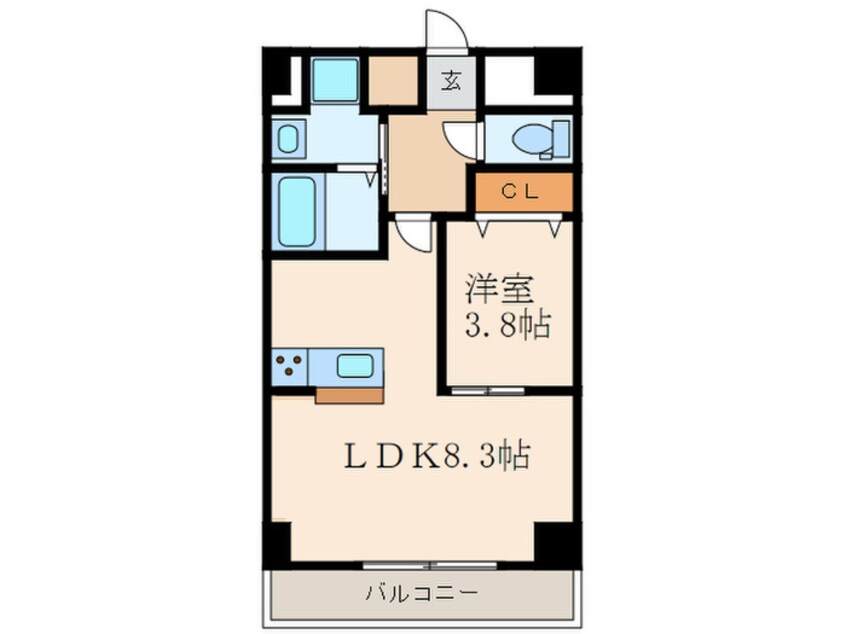 間取図 ハイズコート武庫川