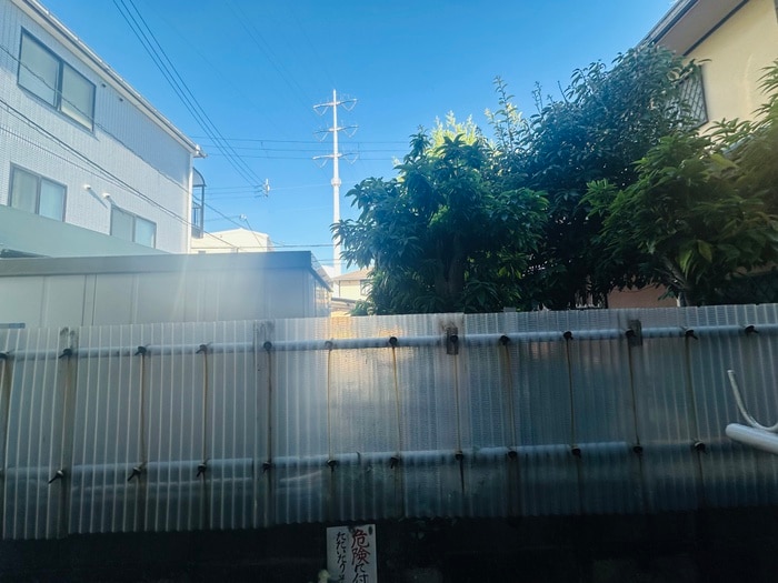 室内からの展望 甲楓園