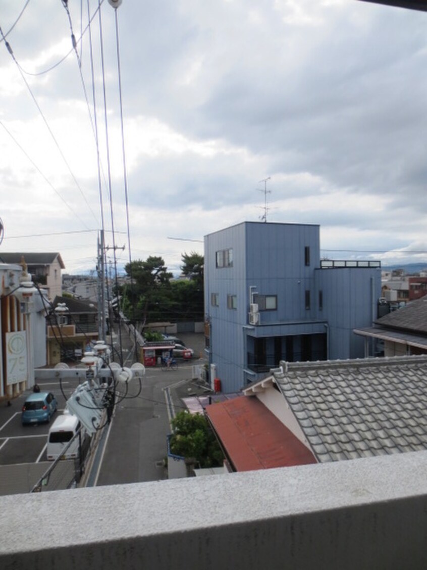 室内からの展望 平池マンション