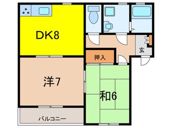 間取図 シャルマン御影