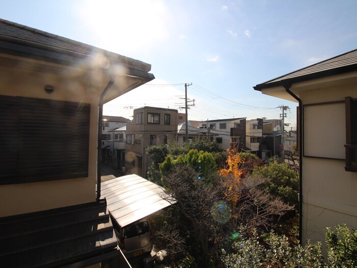 室内からの展望 シャルマン御影