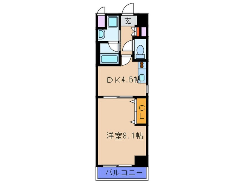 間取図 ソルレヴェンテ梅田