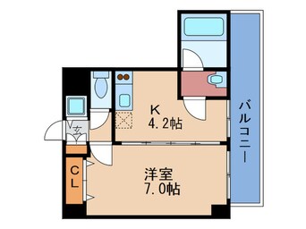 間取図 ソルレヴェンテ梅田