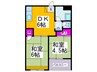 小阪ビル 2DKの間取り