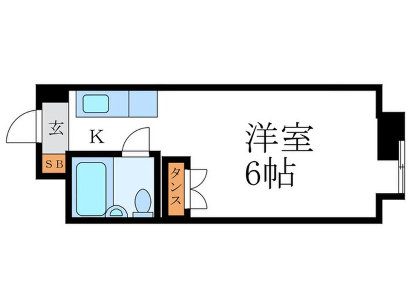 間取図 カサ・デ・ソーラ白川