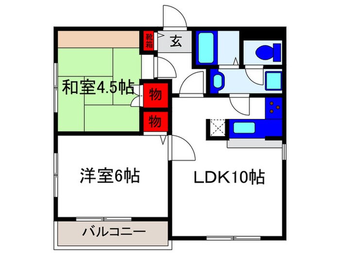 間取り図 コ－ト桜塚
