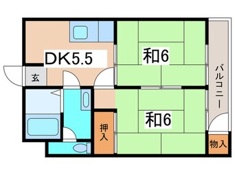 間取図 メゾンド－ル王子