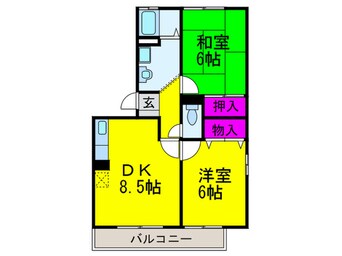 間取図 パ－クハウス１番館