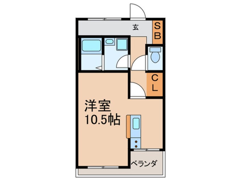 間取図 ハイツタキモト