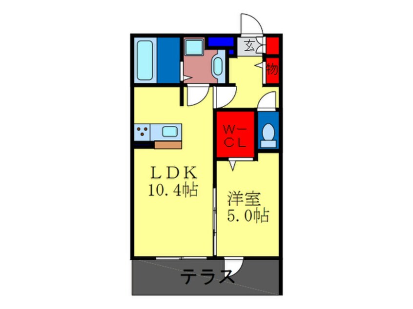 間取図 レジェンド鳥羽