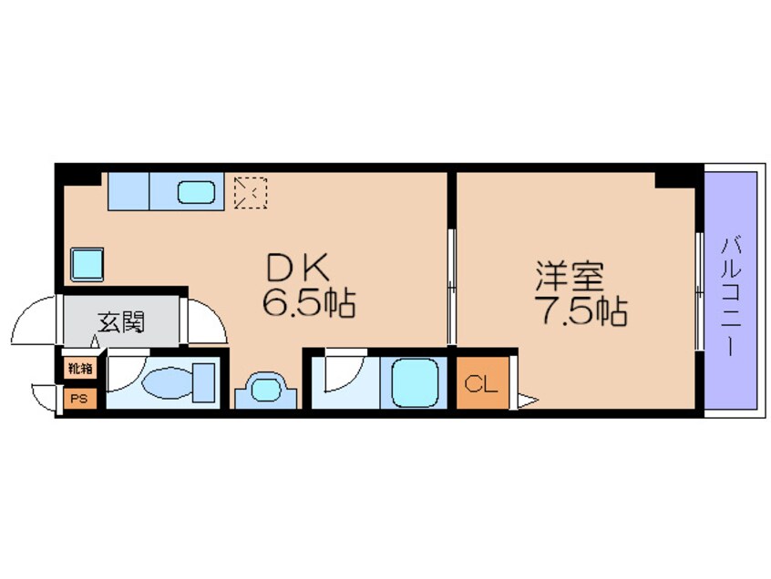 間取図 アニマート姫島