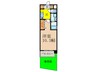 ＡＬＩＶＩＯ 1Kの間取り