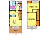 緑樹Ⅲ 2DKの間取り