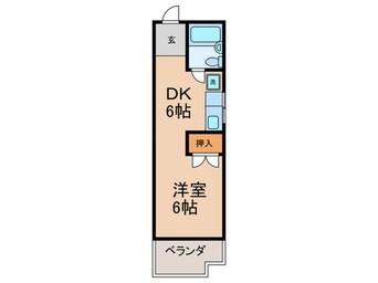 間取図 サンケイハイツ