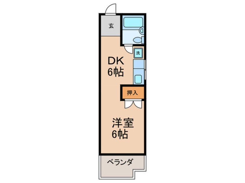 間取図 サンケイハイツ