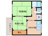 古楽園 2DKの間取り