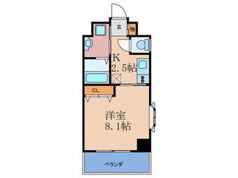 間取図 インベスト北梅田