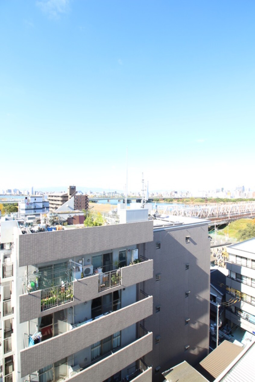 室内からの展望 インベスト北梅田
