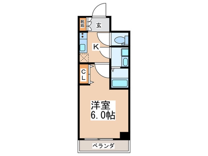 間取り図 ﾚｵﾝｺﾝﾌｫｰﾄ難波ﾘｵ(1404)
