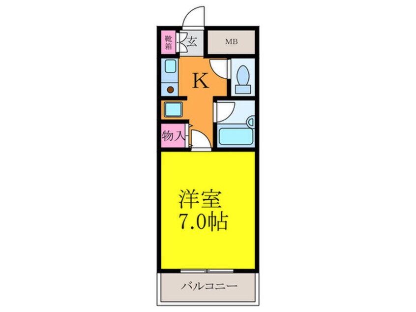 間取図 竹内マンション