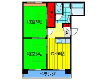 間取図 島田ハイツ
