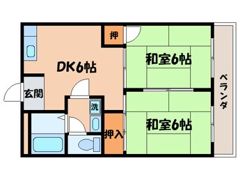 間取図 第一ロイヤルハイツ和田