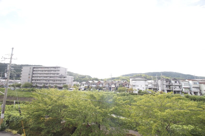 室内からの展望 第一ロイヤルハイツ和田