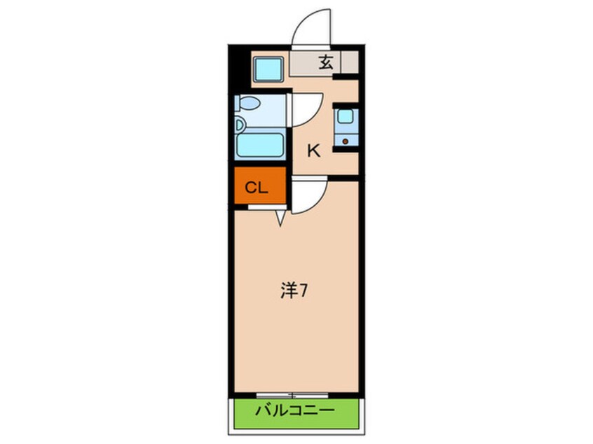 間取図 シェスタ白川台