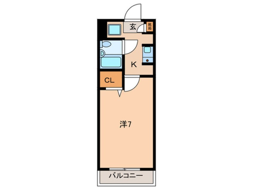 間取図 シェスタ白川台