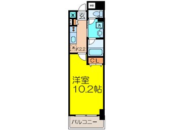 間取図 アイ・ウエスト茨木