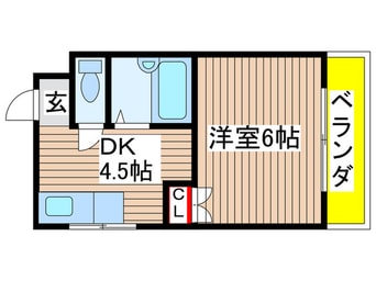 間取図 シティハイツ