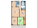 マンション　新屋の間取図