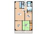 マンション　新屋 3LDKの間取り