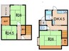 高司３丁目戸建 3DKの間取り