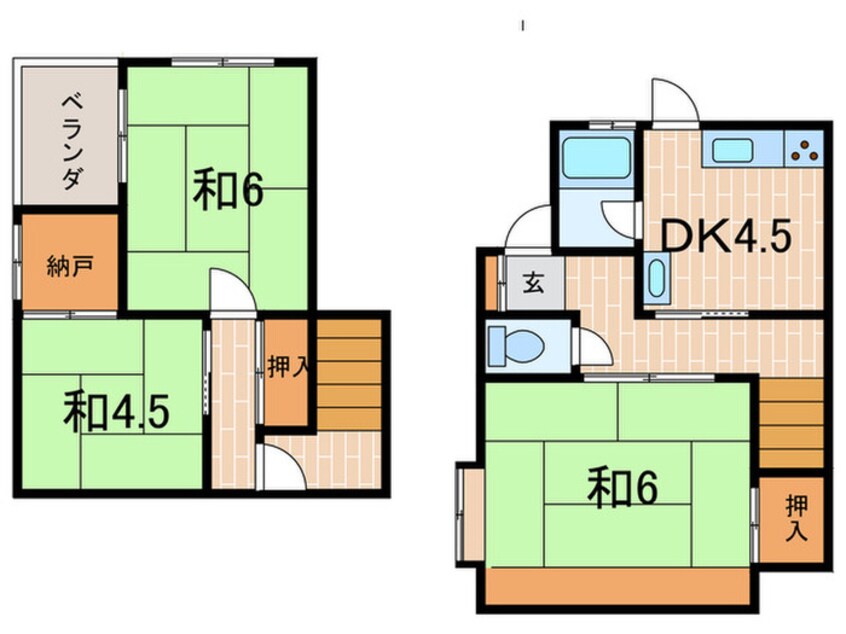 間取図 高司３丁目戸建