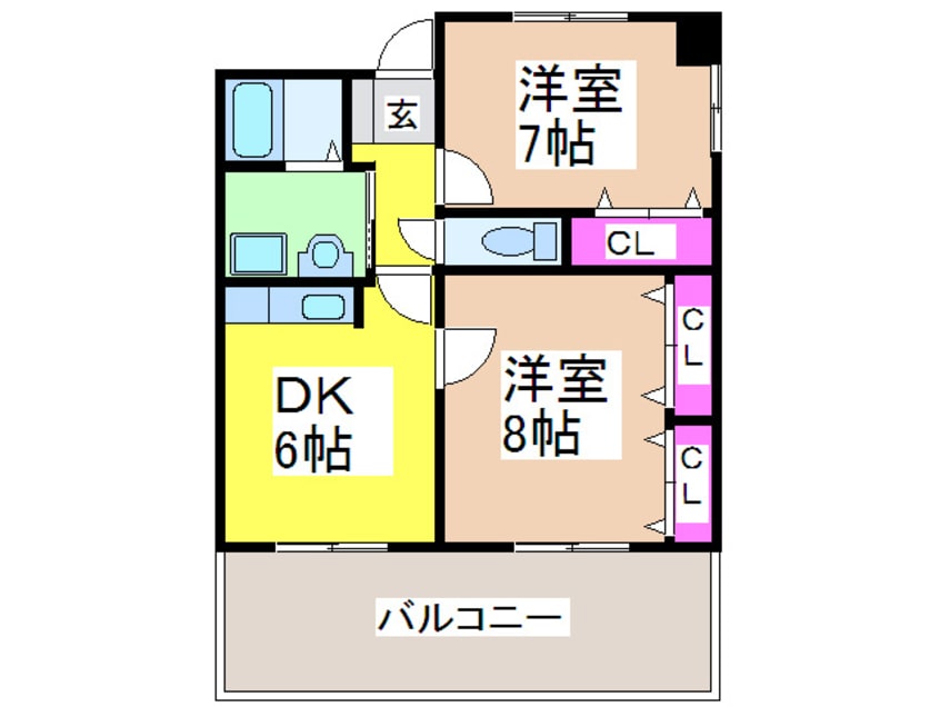 間取図 ハーヴィス・カエロン
