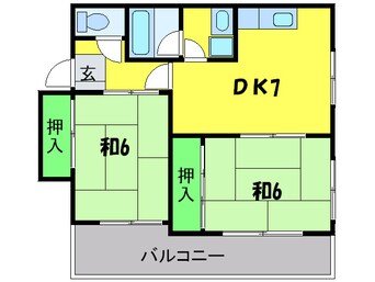 間取図 メゾン向陽